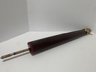 Vintage Asian Japanese Bamboo Wood   Rice Paper Umbrella Parasol
