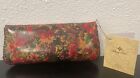 Patricia Nash Ardenza Glasses Case 100  Leather Rustic Nature 8  X 1  X 3 5 