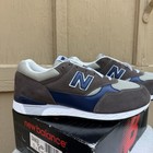 Vintage 1990s New Balance 496 Sneakers Grey Walking Shoes Us 12 Deadstock Nos