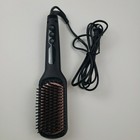 Megawise Pro Ceramic Ionic Hair Straightener Brush Fast Heating Dual Voltage