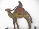 Vintage Ironcamel Rider Weather Vane Hand Made Iron Weathervane