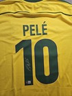 Brazil Pele Authentic Signed 1998 Brazil Soccer Jersey Auto Beckett Bas Coa