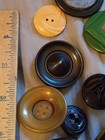 65 Pretty Vintage Tight Top And Solid Celluloid Buttons 