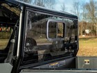 Superatv Light Tint Rear Windshield W  Sliding Window For Polaris General 1000