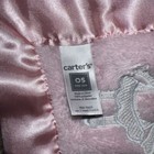 Carter s Pink Fleece   Satin Ballet Ballerina Bears Baby Security Blanket Lovey