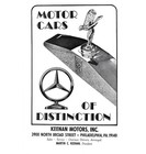 Print Ad Cars Distinction Keenan Philadelphia Rolls Royce Mercedes-benz Ad 1978