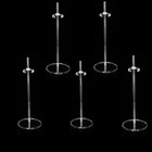 5sets Transparent Acrylic Support For 11 5  1 6 Doll Display Holderfixed Base