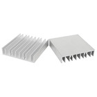 4pcs Aluminum Heat Sink Cooler Fin Aluminium Radiator For Computer  Power Transi