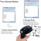 Handheld 1d Barcode Scanner Usb Wired Ccd Bar Code Reader For Supermarket Retail