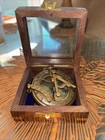 Vintage Engraved Antique Gift Sundial Compass Nautical Look Handmade Item 4  New