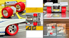Racing Kit For Carrera 1 32 Digital Cars-35k Slim Motor  Pro Rear Tires   Wheels