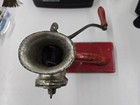 Vintage Keystone Hand Crank Meat Grinder With Base Riverside Foundry