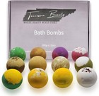 2 Bath Bombs Gift Set Of 12 Large 100g Each Unique Scents   Relaxing   Christmas
