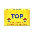 Top Rolling Papers Fine Gummed Cigarette Papers  full Display Box - 24 Booklets 
