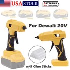 100w Glue Gun For Dewalt 20v Li-ion Battery For Diy Art Projects Quick Repairs