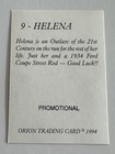 Helena - Orion Trading Card  9 Nm    1994 