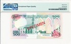 Central Bank Of Somalia Somalia 500 Shillings 1989 Specimen Pmg  67epq