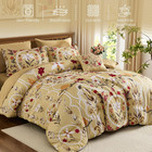 Queen Size 8 Piece Bed In A Bag-floral Botanical Khaki Comforter Set queen Bed S