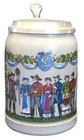 2 Augustiner Brau Munich Oktoberfest Lidded 0 5l German Beer Steins