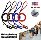 Dog Nylon Adjustable Loop Slip Rope Leash Lead Training Choke Pet Collar 130cm