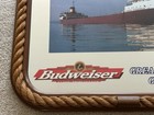 Budweiser Great Ships Of The Great Lakes The Edmund Fitzgerald Beer Mirror Rare 