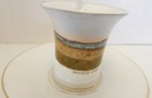 Diminutive 1900 E I Herrick Store Souvenir Cup And Saucer - Rangeley Lake Maine