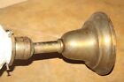Antique Victorian Brass Pendant Light W  Weber Paddle Switch   Vintage Shade