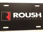 Ford Roush mustang f-150 Stealth Black Dealer Plate  Performance Racing T m 