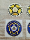 4 Piece Lot - Uv Vinyl - F o p  Member Decals - Free Shipping 