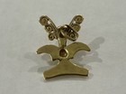 Pre Columbian Era 800-1450 Ad Costa Rica Chiriki Condor Pendant 14k Rare