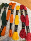 32 Skeins Of Dmc And Susan Bates Embroidery Floss