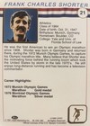 Frank Shorter       signature   Autograph          Us Olympic Cards Hall Of Fame