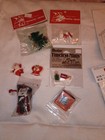 Vintage Dollhouse Christmas Miniatures Lot Nip  Dept 56 Eave Trim  Darice Timele