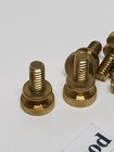  1 4 -20 X 1 2  6  Solid Brass  Knurled Head Thumb Screws nice Finish 
