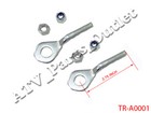 Atv Chain Axle Adjuster Tensioner 110cc 125cc 140cc 150cc 0 4  Taotao Peace Sunl
