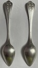 Vintage Tiffany Sterling Silver Desert Spoon     2 Pieces  Rare  tiffany  Pat 1889