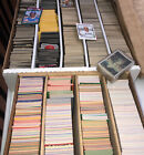 Medium Flat Rate Box Of Baasebll Cards 1980s -90   s 12 Lbs Double Stacked Topps 