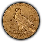 1928 G 2 50 Indian Head Gold Quarter Eagle - Authentic Us Coin - Sku-g5943