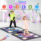 Dance Mat  Light Up 2-player Opposing Dance Pad Toys For 3-12 Year Old Kids   Do