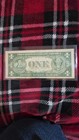 1935  1 Silver Certificate Small Size Blue Seal One Dollar Note Banknote