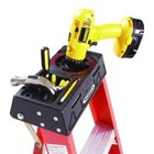4ft fiberglass Tripod Step Ladder W 300lb load Capacity Type Ia Duty Rating