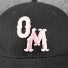 Om Malm   Oat Milkers Hat Cap Minor League Baseball Black Pink Snapback Oatly