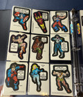 Vtg Lot Deadstock 1976 Complete Set Of 40 Topps Marvel Superhero Stickers Usa