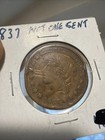 1837 Not One Cent- Hard Times Token