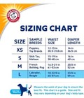  Arm   Hammer For Pets Female Dog Diapers  Size Large  24 Count- Ultra-absorbent
