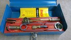 Vintage Bernz-o-matic Master Torch And Attachments Kit In Metal Case