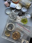 Vintage Assorted Mixed Lot Of Wrist Watch  Movements Parts Dials Etc