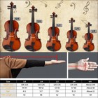 3 4 Size Acoustic Violin Set For Kids Ages 9-12 With Case Bow And Rosin