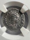 Roman Empire Denarius V f Julia Domna