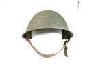 British Raw Edge Turtle Shell Helmet 1950 s